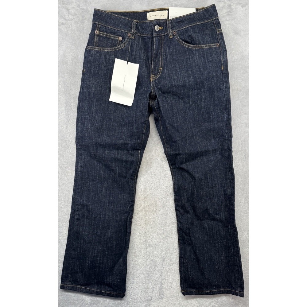 Jeanerica Rivoli Blue Rinse Mid-Rise Denim Jeans RW014 Women's 32x27 NWT‎